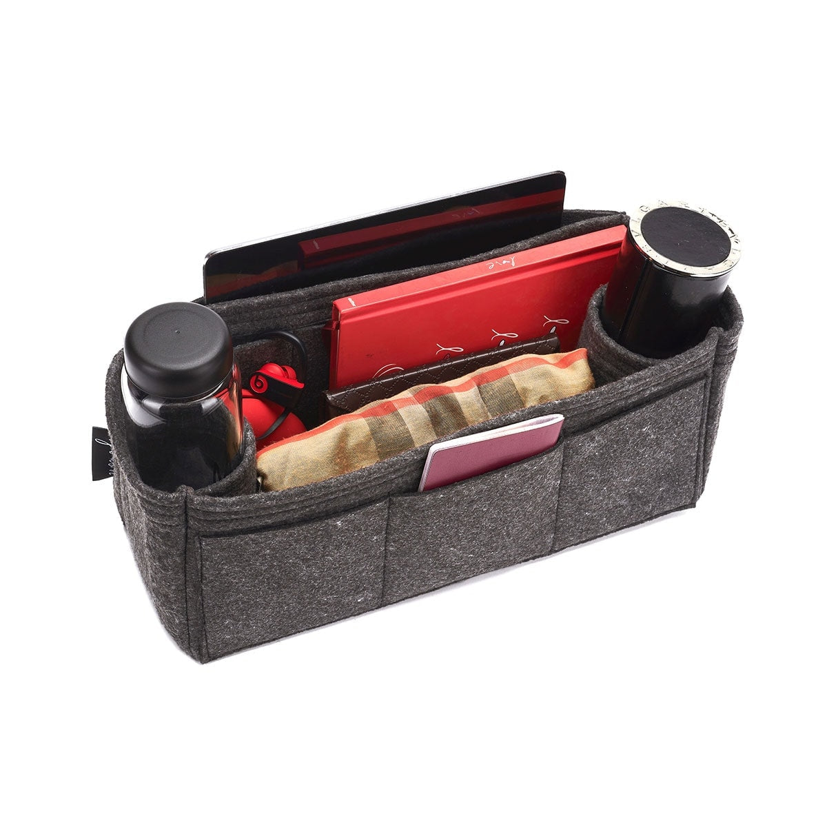 Louis Vuitton Speedy Organizer Insert, Bag Organizer with Double Bottle Holders and Exterior Pockets