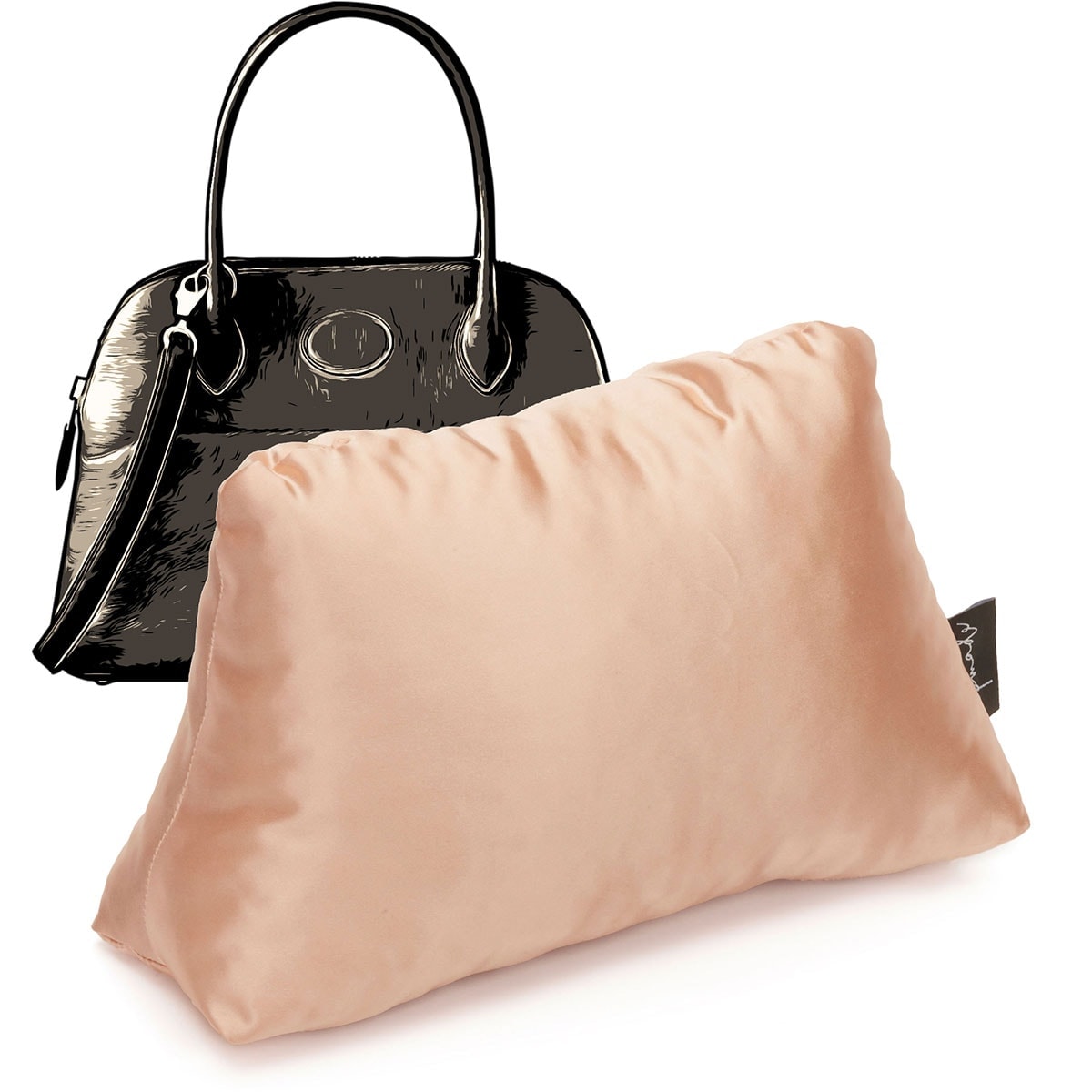 Purse Pillow for Hermes Bolide Bag Models, Bag Shaper Pillow, Purse Storage Stuffer