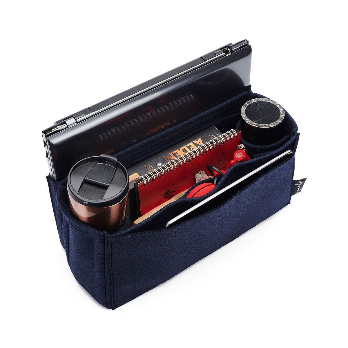 Louis Vuitton Delightful Organizer Insert, Bag Organizer with Laptop Compartment and Double Bottle Holders