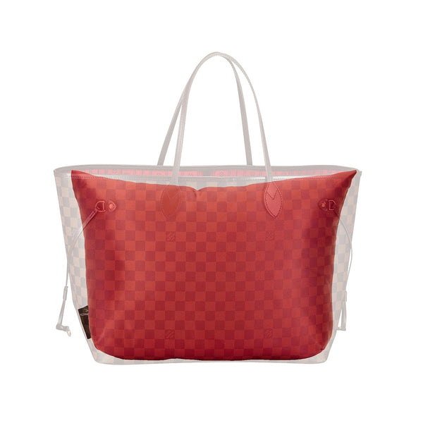 Satin Pillow Luxury Bag Shaper in Burgundy For Louis Vuitton's Neverfull PM,  Neverfull MM and Neverfull GM