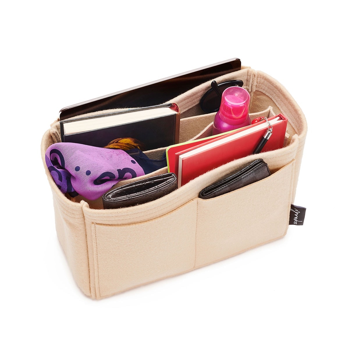 Louis Vuitton Totally Organizer Insert, Bag Organizer with Middle Compartment and Exterior Pockets