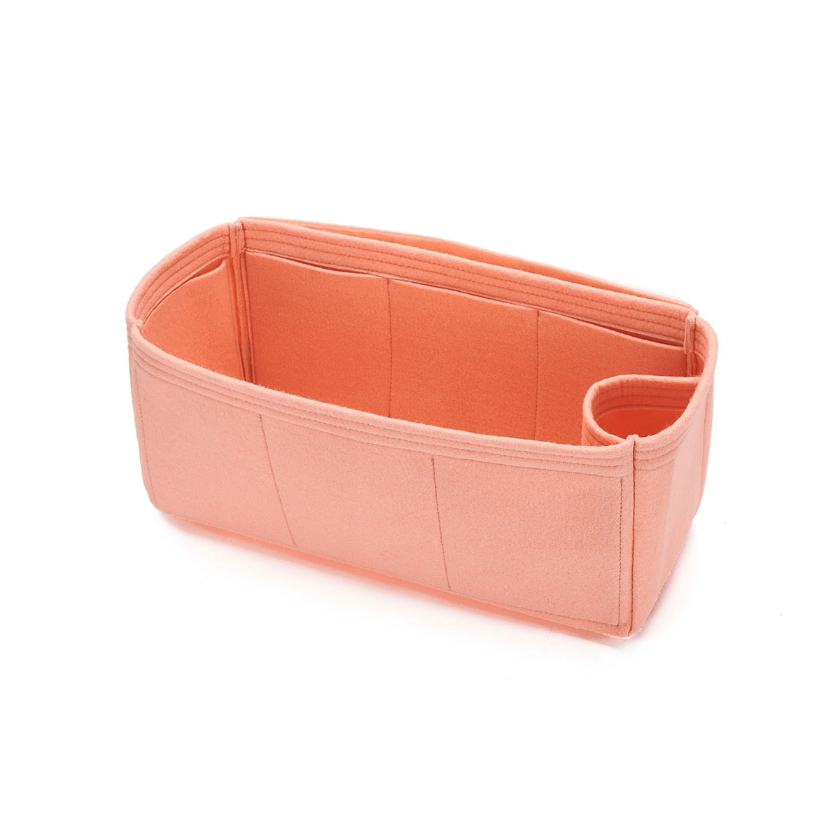 Purse Organizer Insert for Celine Horizontal Cabas, Bag Organizer with Single Bottle Holder