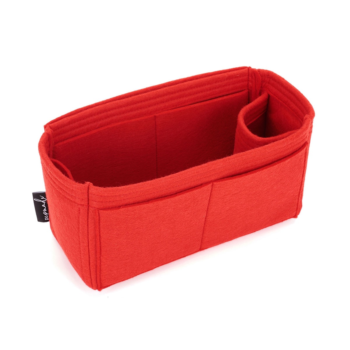 Hermes Toolbox Bag Models Organizer Insert, Bag Organizer with Single Bottle Holder and Exterior Pockets
