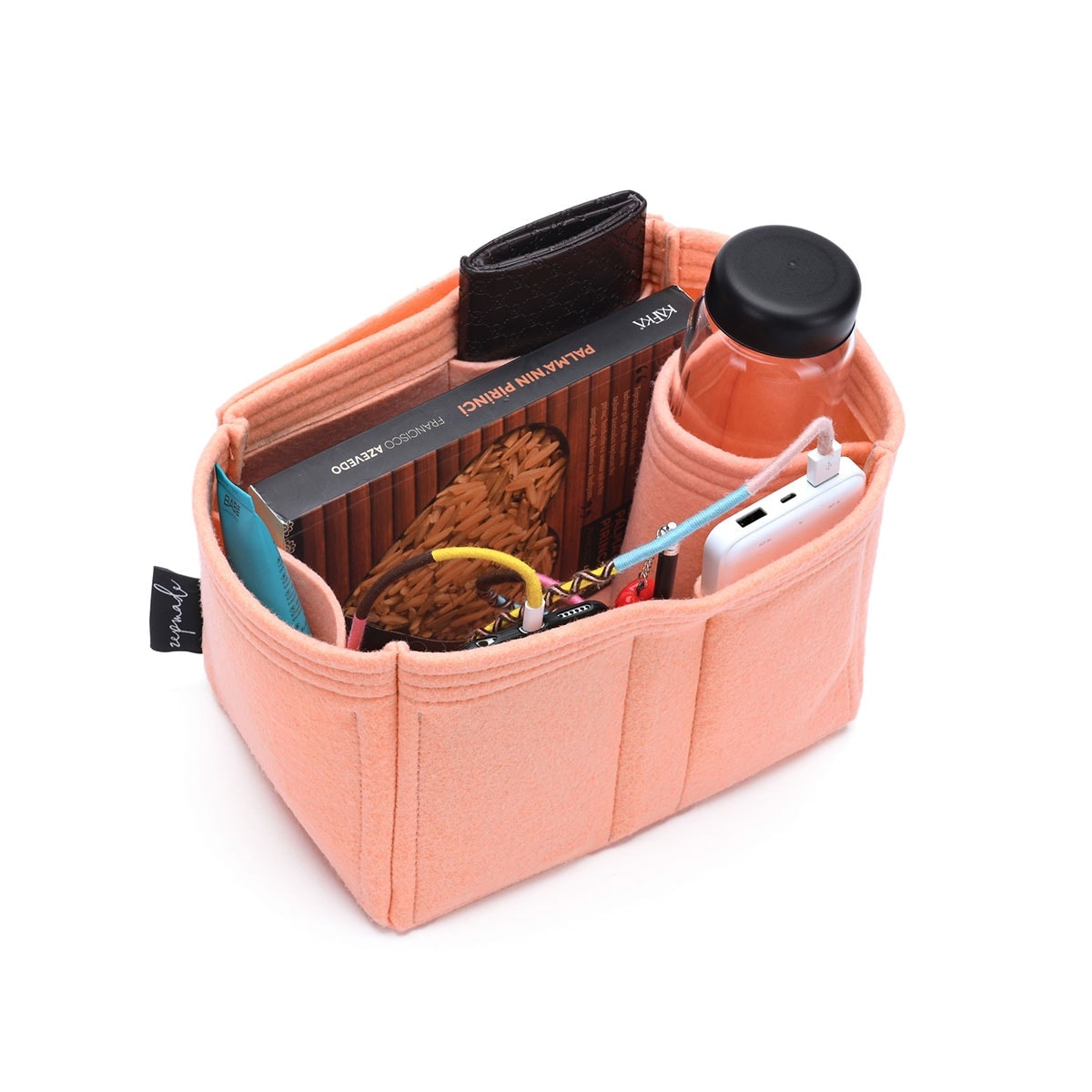 Louis Vuitton Palm Springs Backpack Organizer Insert, Backpack Organizer with Single Bottle and Pen Holders