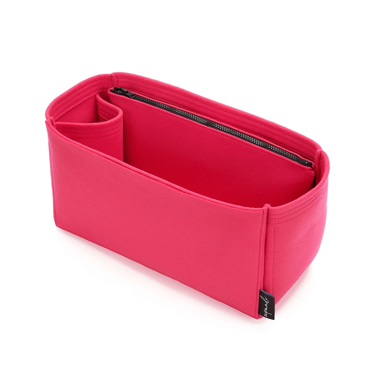 Purse Organizer for Dior Book Tote, Bag Organizer with Zipper Side Pouch and Single Bottle Holder