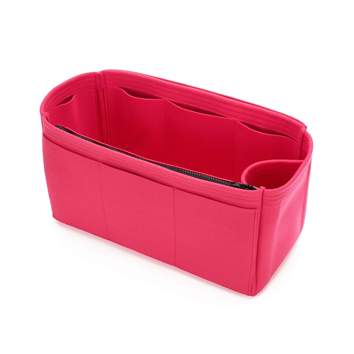 Purse Organizer for Dior Book Tote, Bag Organizer with Zipper Side Pouch and Single Bottle Holder