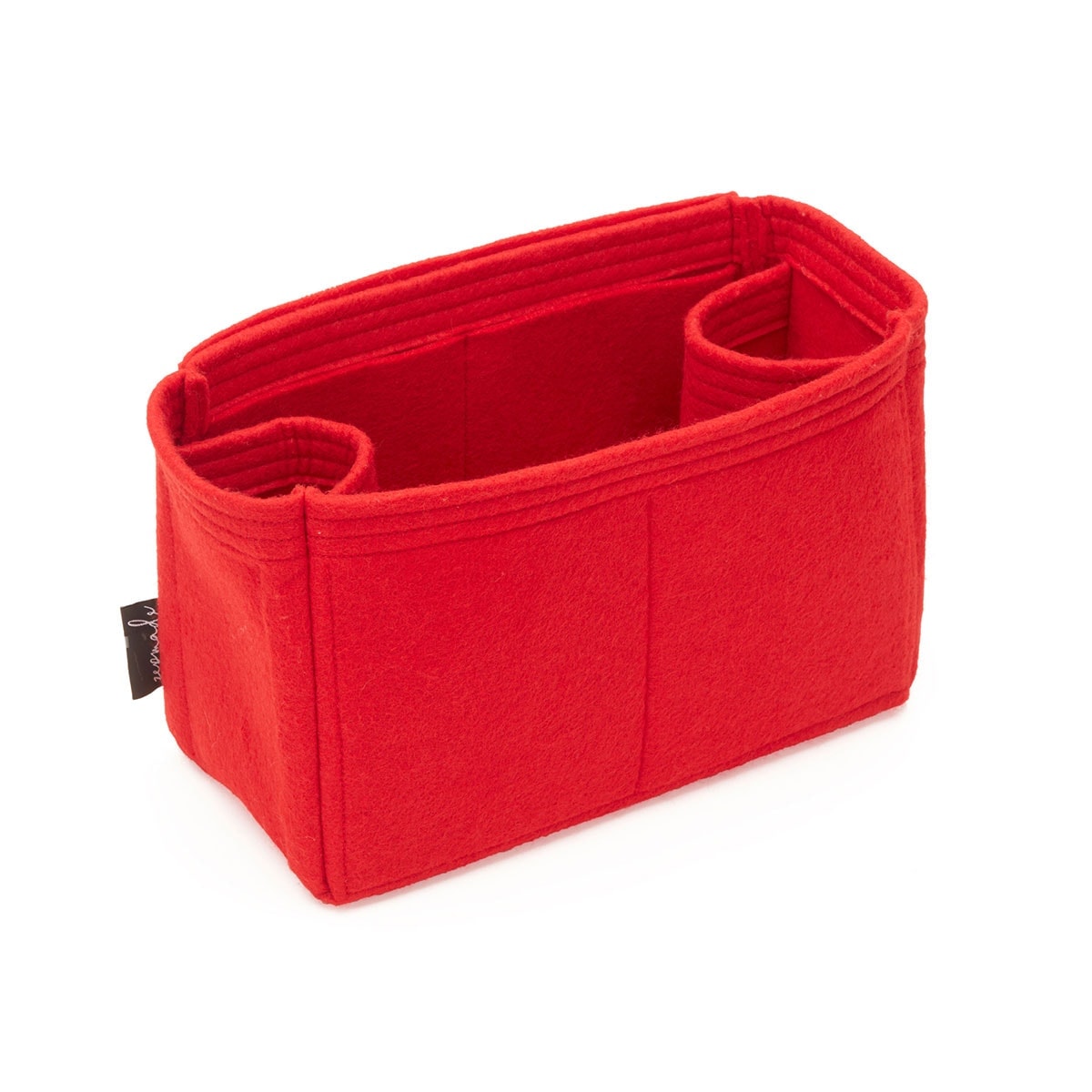 (ON SALE / P-Double-M / 2mm Red) Bag Organizer for Double Medium Tote size  - A set of 2