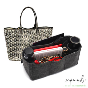  KEEPBLING Nylon Purse Organizer for Goyard Saint Louis PM with  a Zipper Closer Waterproof Inserts Bag in Bag Shapers(BLACK) : Clothing,  Shoes & Jewelry
