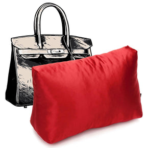 Satin Pillow Luxury Bag Shaper For Louis Vuitton's Cannes in Black