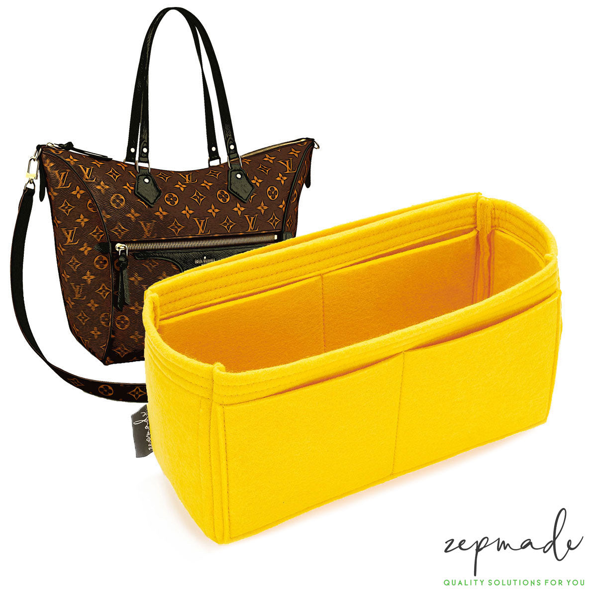 Bag and Purse Organizer with Regular Style for Louis Vuitton Totally