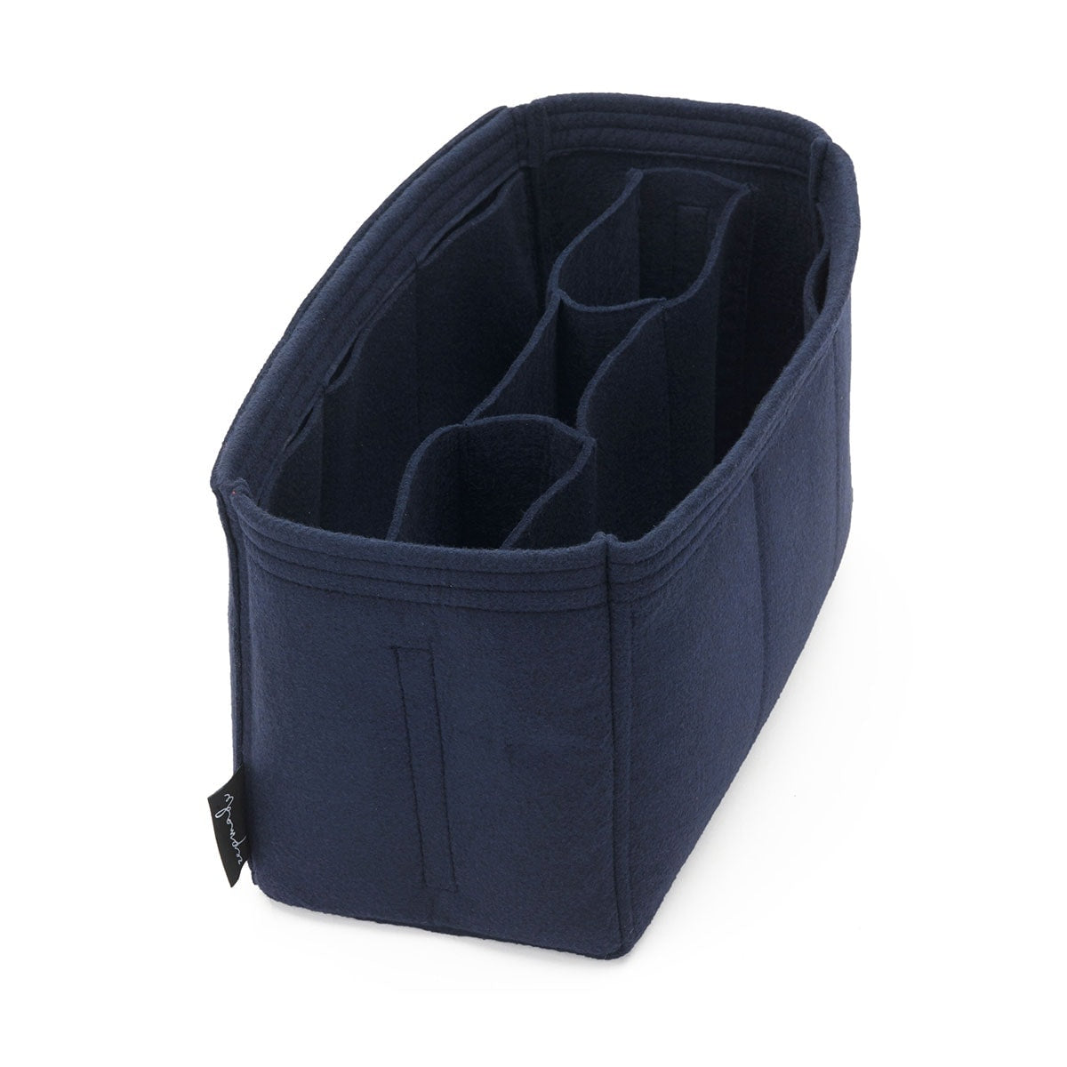 Bucket Bag Organizer] Felt Purse Insert with Middle Zip Pouch, Custom
