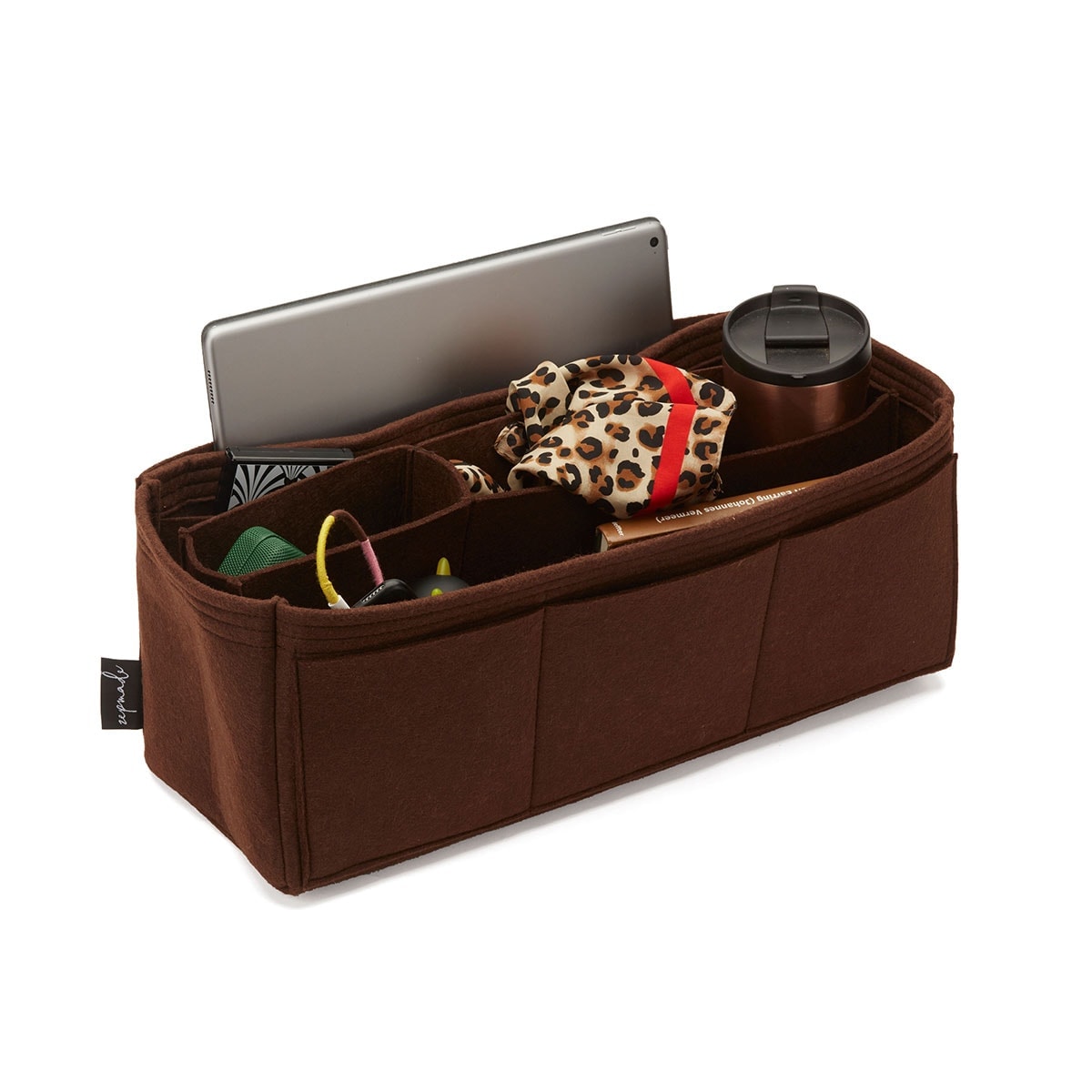 Louis Vuitton Onthego Purse Organizer Insert, Bag Organizer with Middle  Compartment and Exterior Pockets