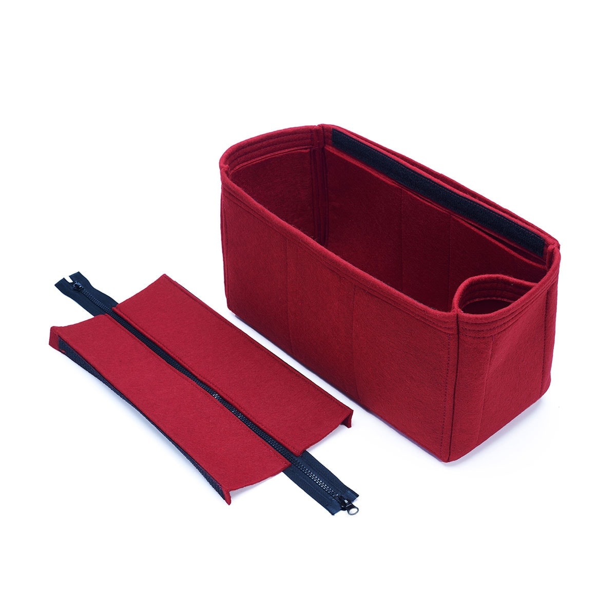 Felt Bag Organizer with Top-Closure Style for Louis Vuitton